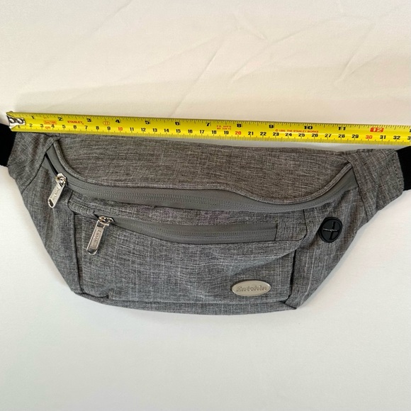 Entchin Fanny Pack for Women Men w 4 Pockets Waist/Fanny Pack Crossbody Bum Bag - Picture 8 of 16